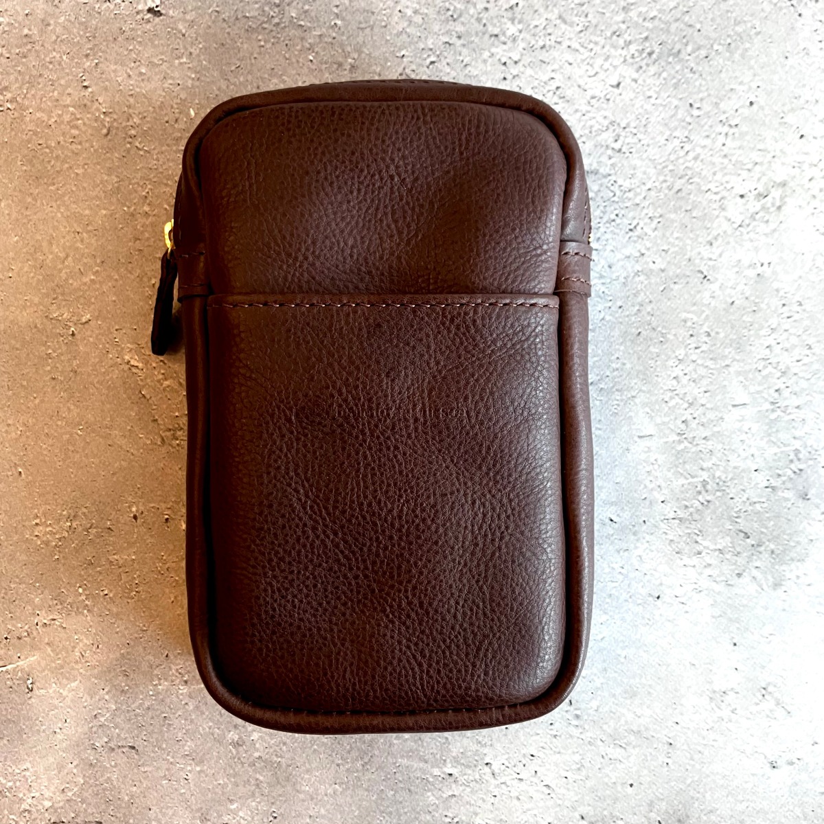 POUCH】ポーチ ミネルバボックス ダークブラウン | 革財布・革小物の 
