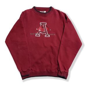 University of Arkansas Embroidered Sweatshirt. TEAM EDITION APPAREL