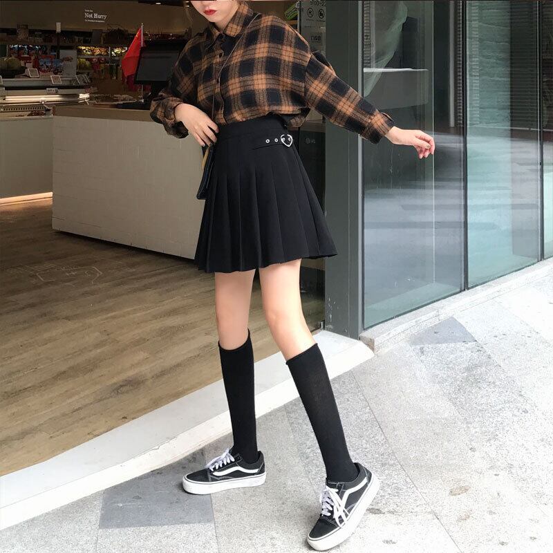 注目の福袋 ミニスカート 韓国 ロマンチックなプリーツスカート 2色 ボトムス Redragonusa Com