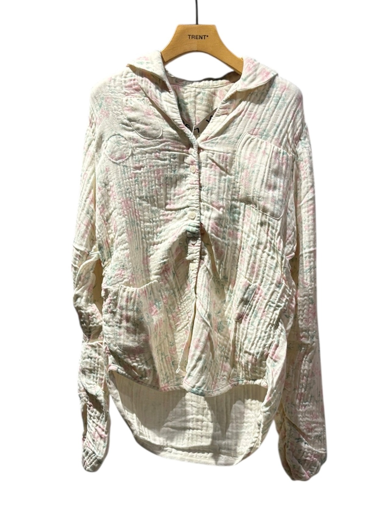 【26SS】OPEN YY オープン ワイワイ / FLORAL BLANKIE SHIRT - 1