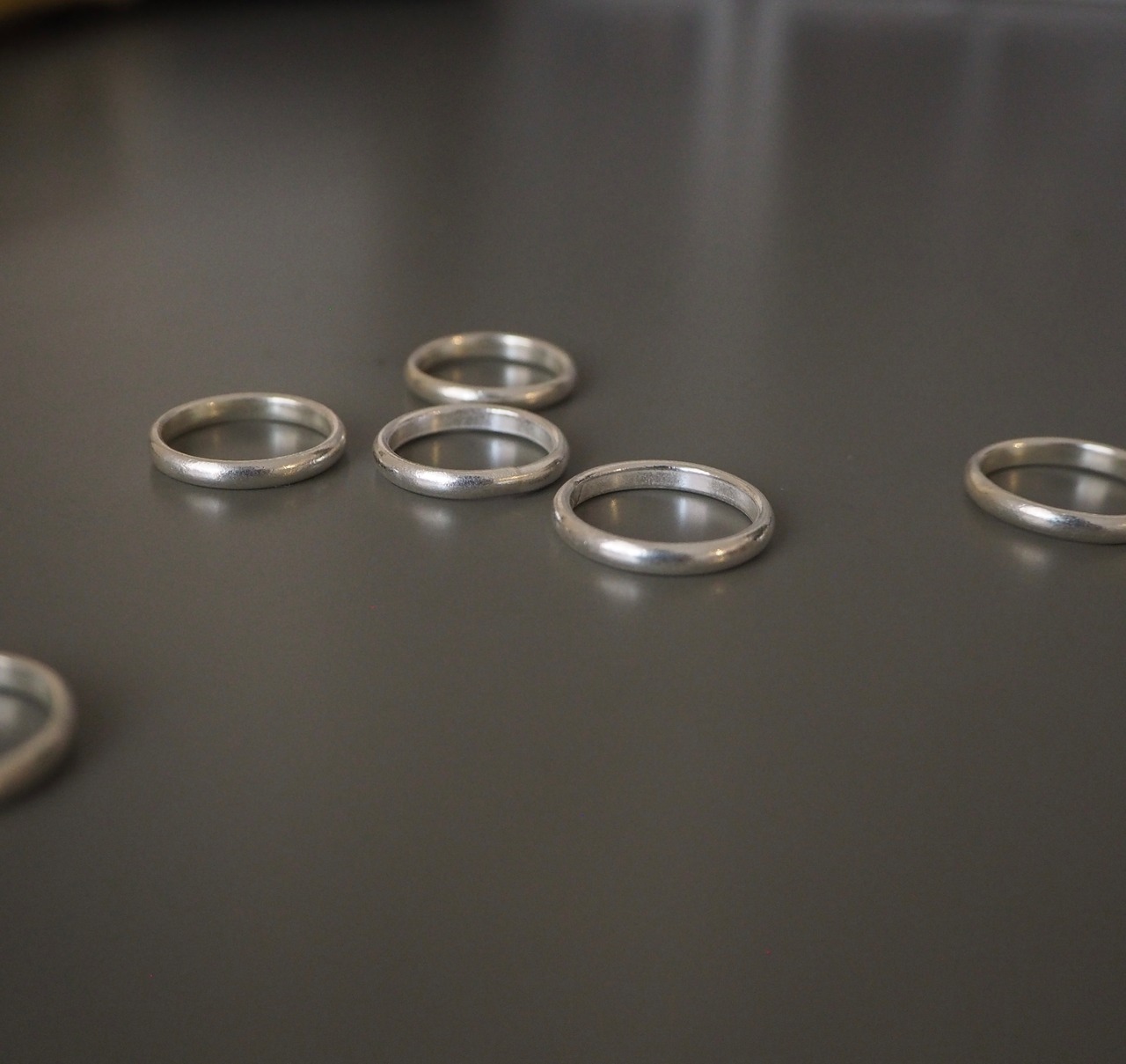 Karen silver , simple ring 2