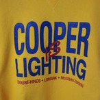 【90s USA製】RUSSELL ATHLETIC 企業スウェット　黄色　XL ラッセル