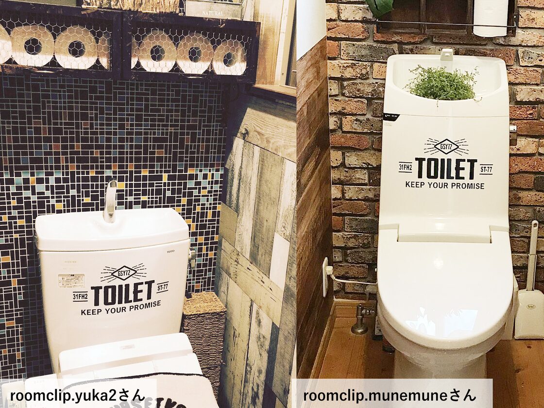トイレ用ウォールステッカー | PAY ID