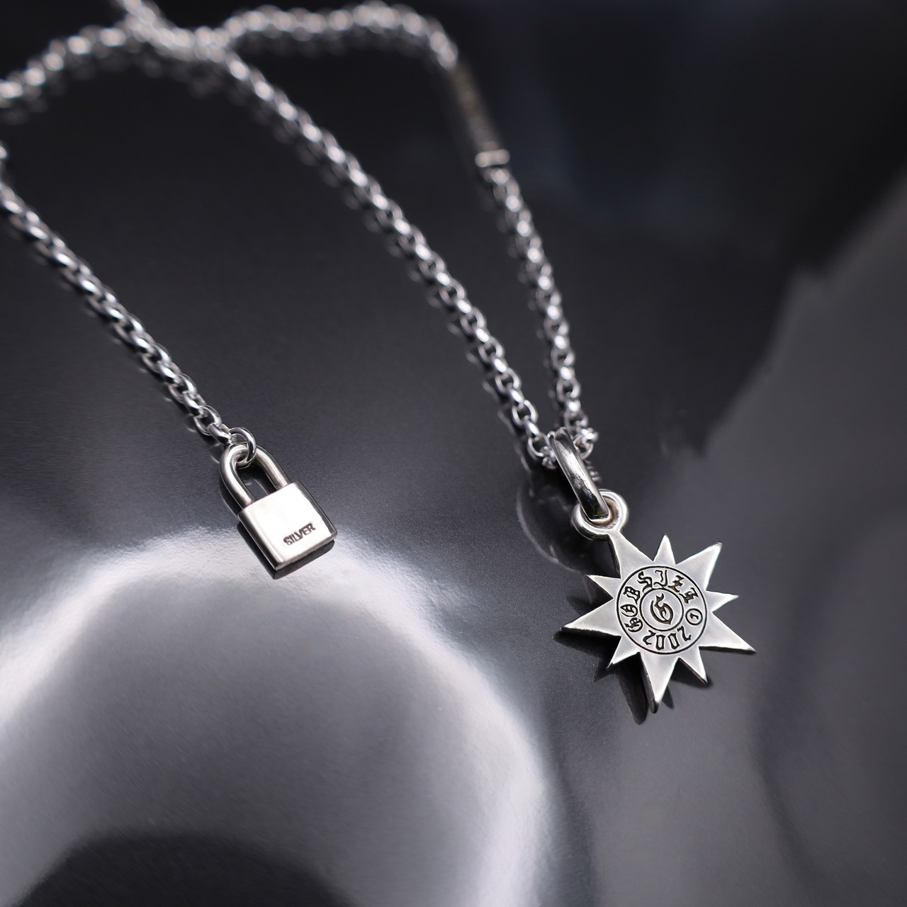 10P STAR #1 NECKLACE with GODSIZE® I.D. TAG / 10ピークススター #1 ネックレス ゴッドサイズ® I.D.タグ