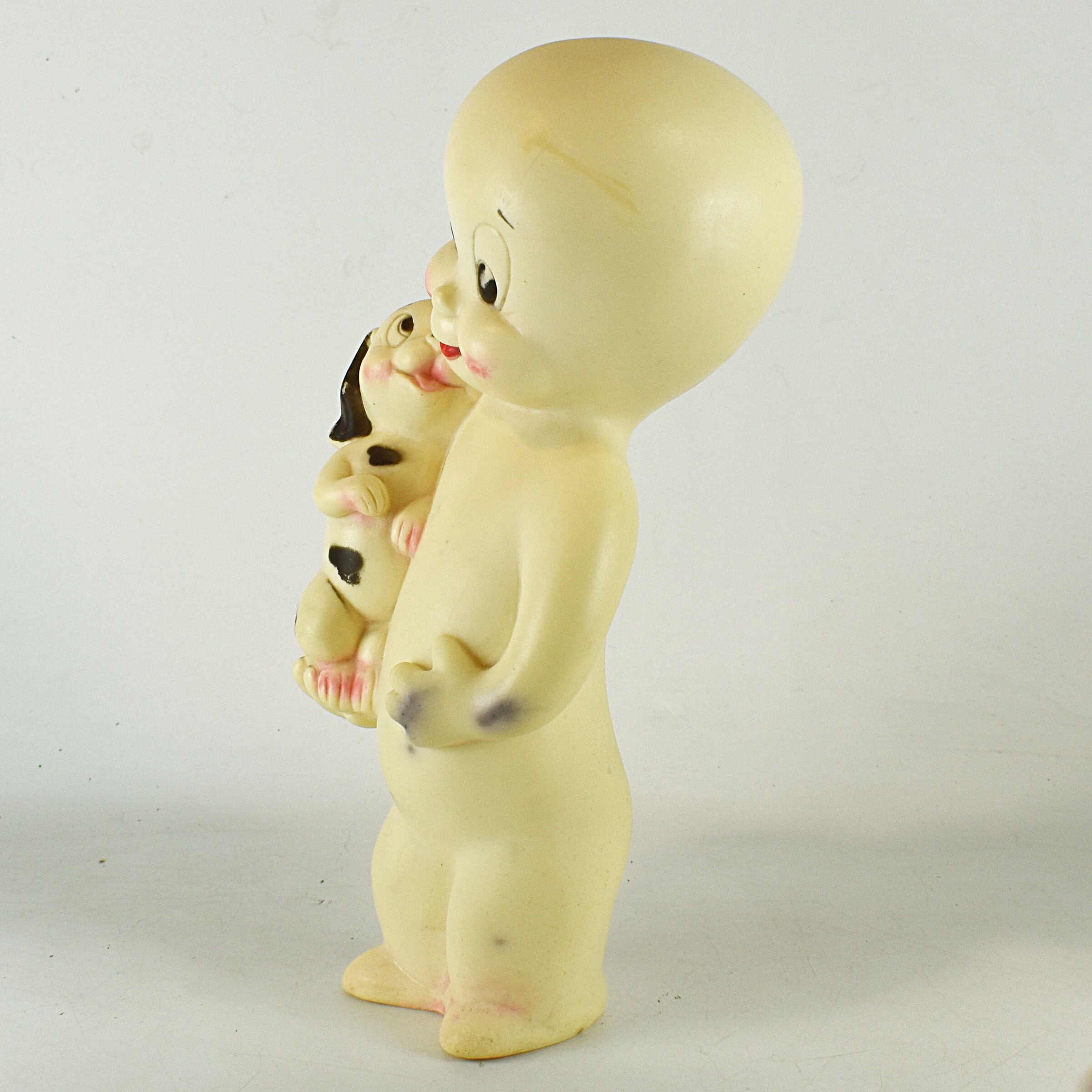 キャスパー ＆ 犬 ラバースクイークドール ソフビ人形 1960's | ROBOTROBOT