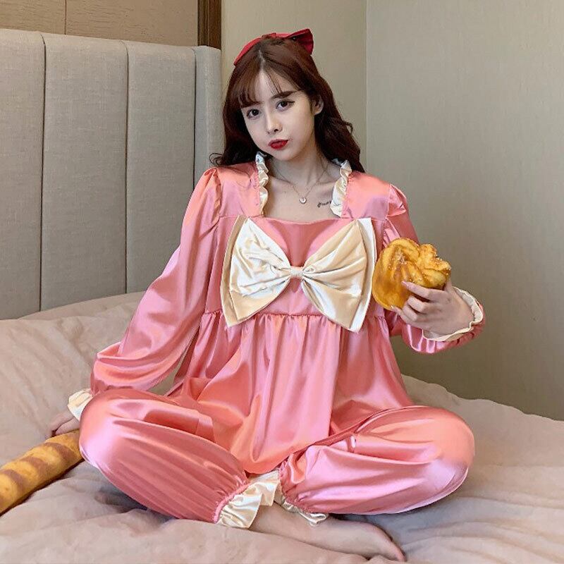 レディーススプリングカジュアル リボン 大人ガーリー スウィート キュート 春物 萌量不足77064691830