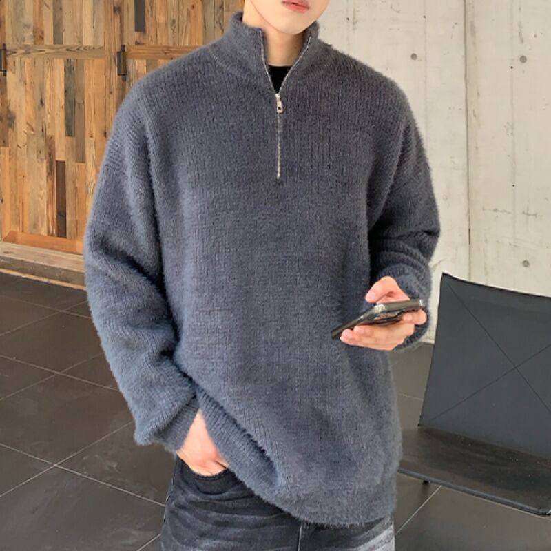 ファーリージッププルオーバー C10450