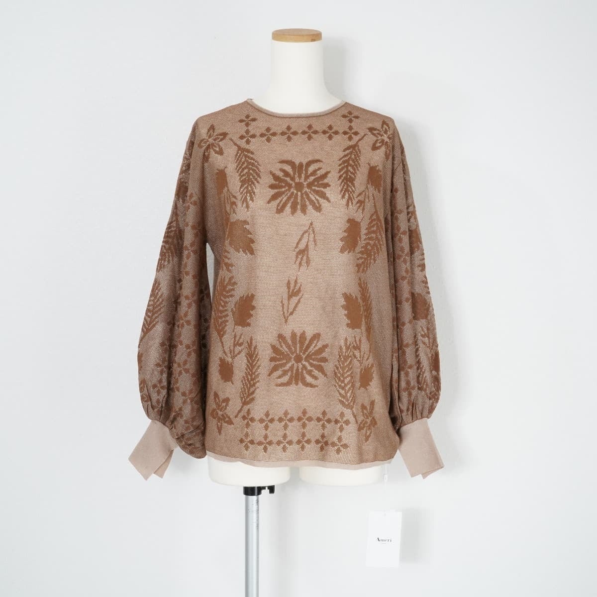 アメリヴィンテージ NEW LACE JACQUARD KNIT