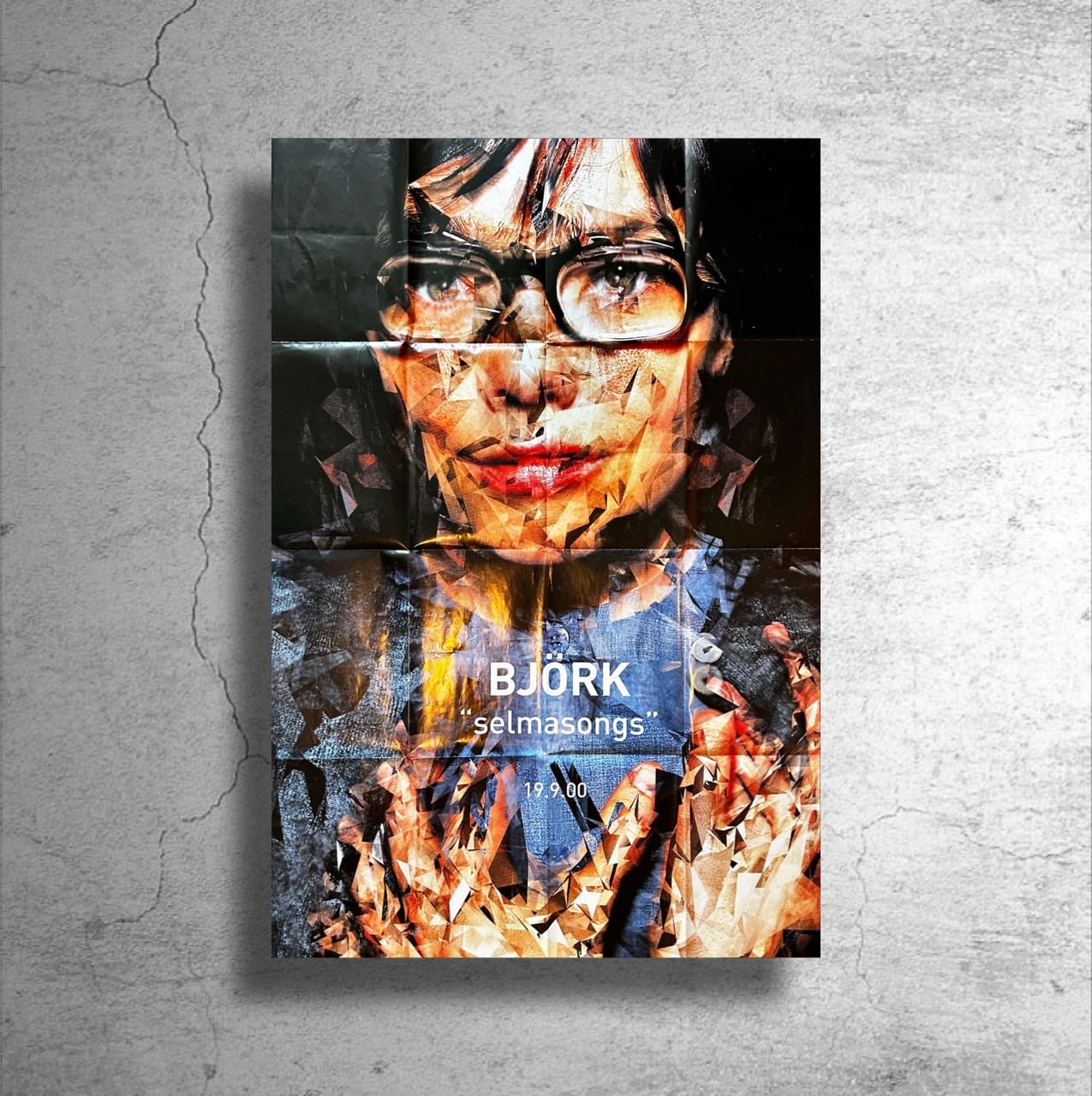 『ビョーク/Bjork』2000年フランス版リリース告知ポスター