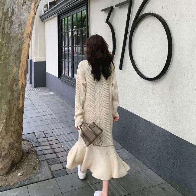 マーメイドニットワンピース 873 Mesty マーメイドニットワンピース 873 Mesty