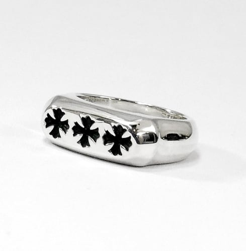 CHROME HEARTS クロムハーツ リルPJ 3CHプラス リング 19号 LIL CHROME HEARTS クロムハーツ リルPJ 3CHプラス リング 19号 LIL
