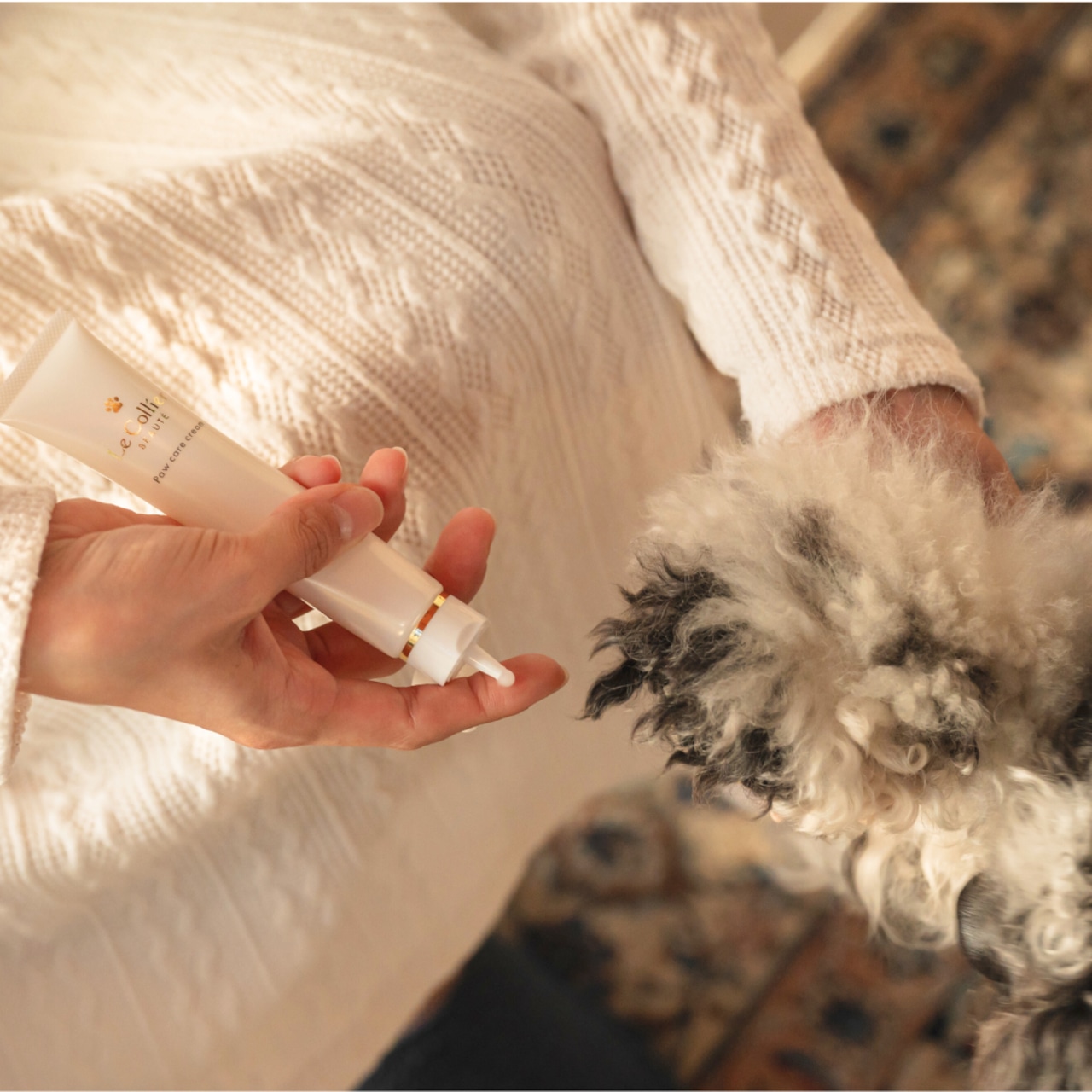 「パピーの頃のような生まれたてのぷにぷにの肉球へ」肉球クリーム