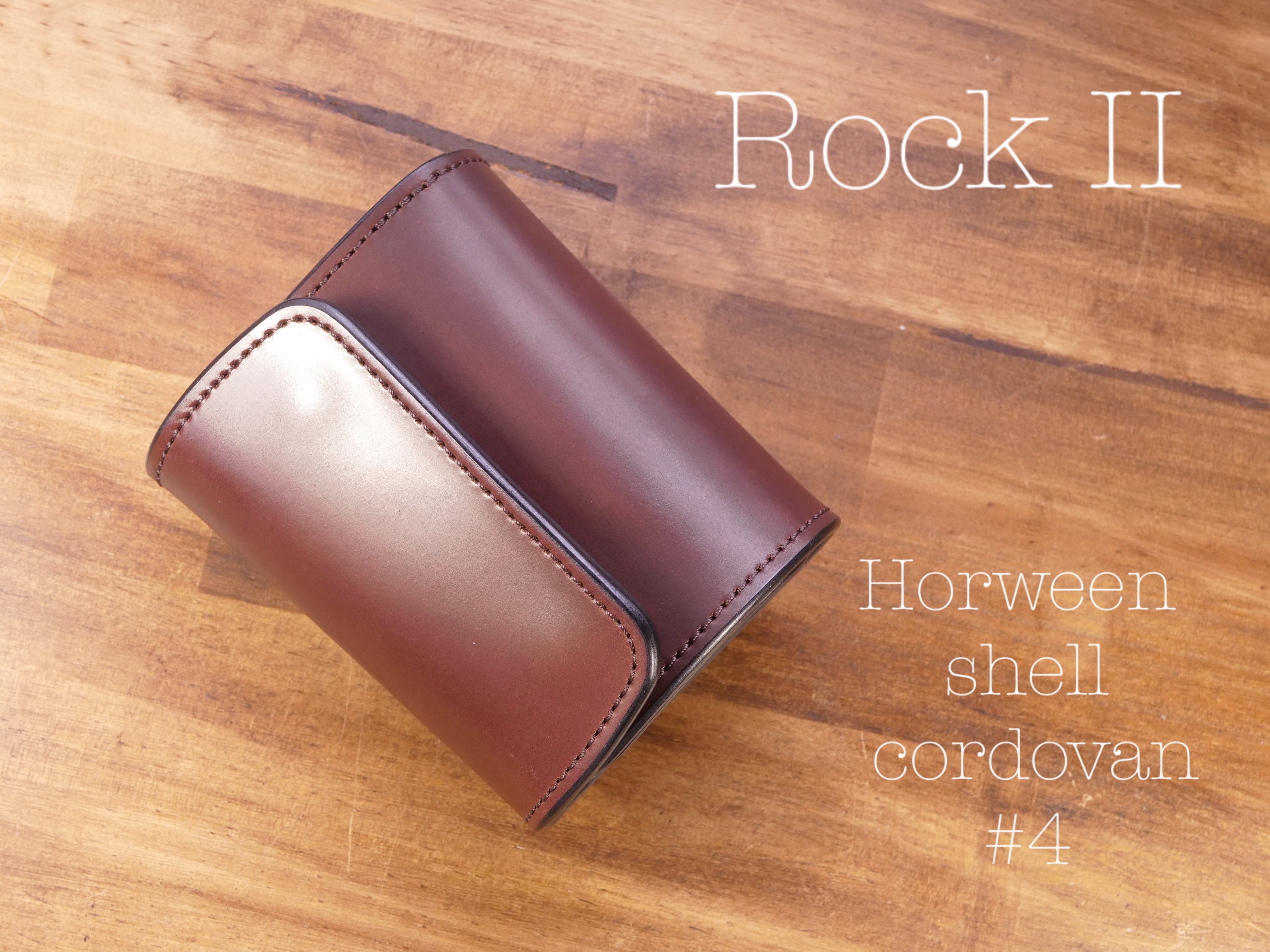 Trucker Long / Horween shell cordovan #4 | robusta leather