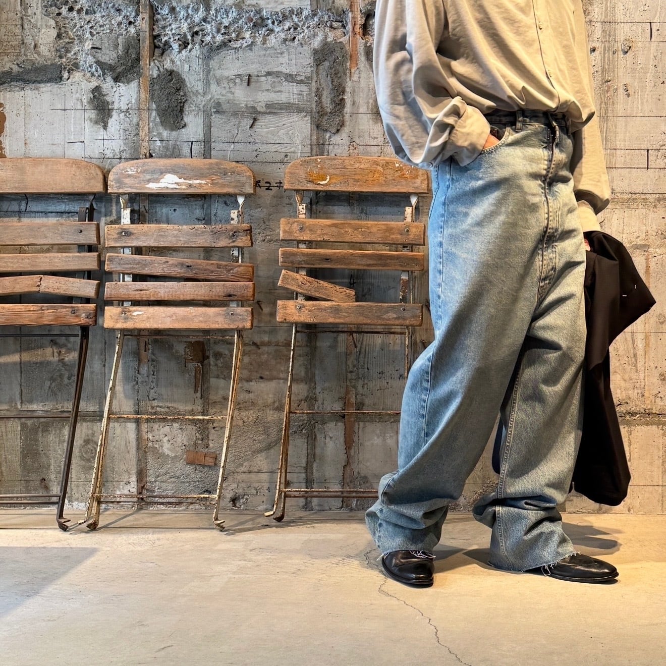 Maison Margiela【メゾン マルジェラ】ドロップライズ デニムジーンズ