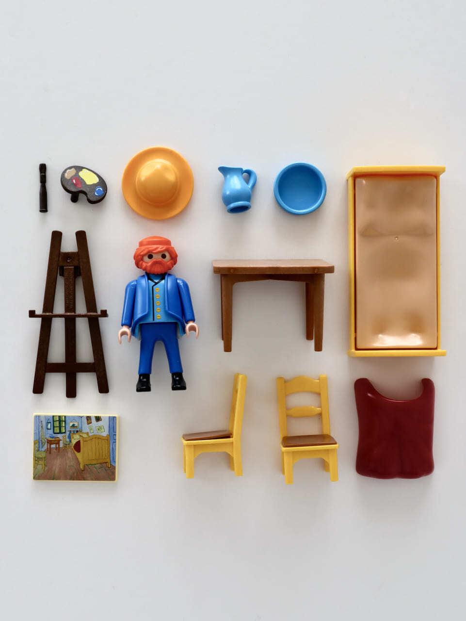 プレイモービル 「ゴッホの寝室」 ゴッホ美術館 / Playmobil "The Bedroom" 70687 Van Gogh Museum |  Sensitivity and Boldness