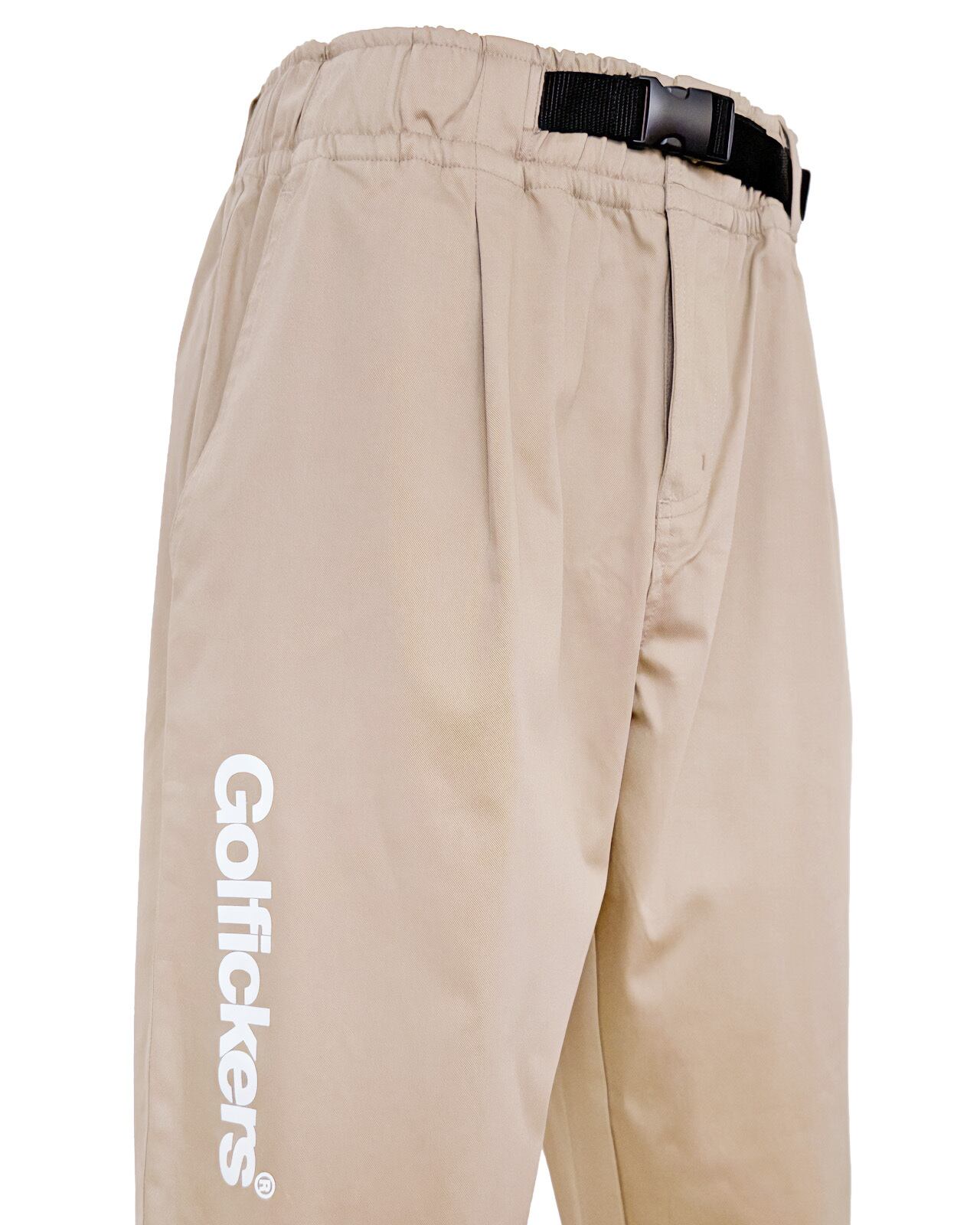 HOLE 537] Stretch Chino Pants -Beige- | Golfickers