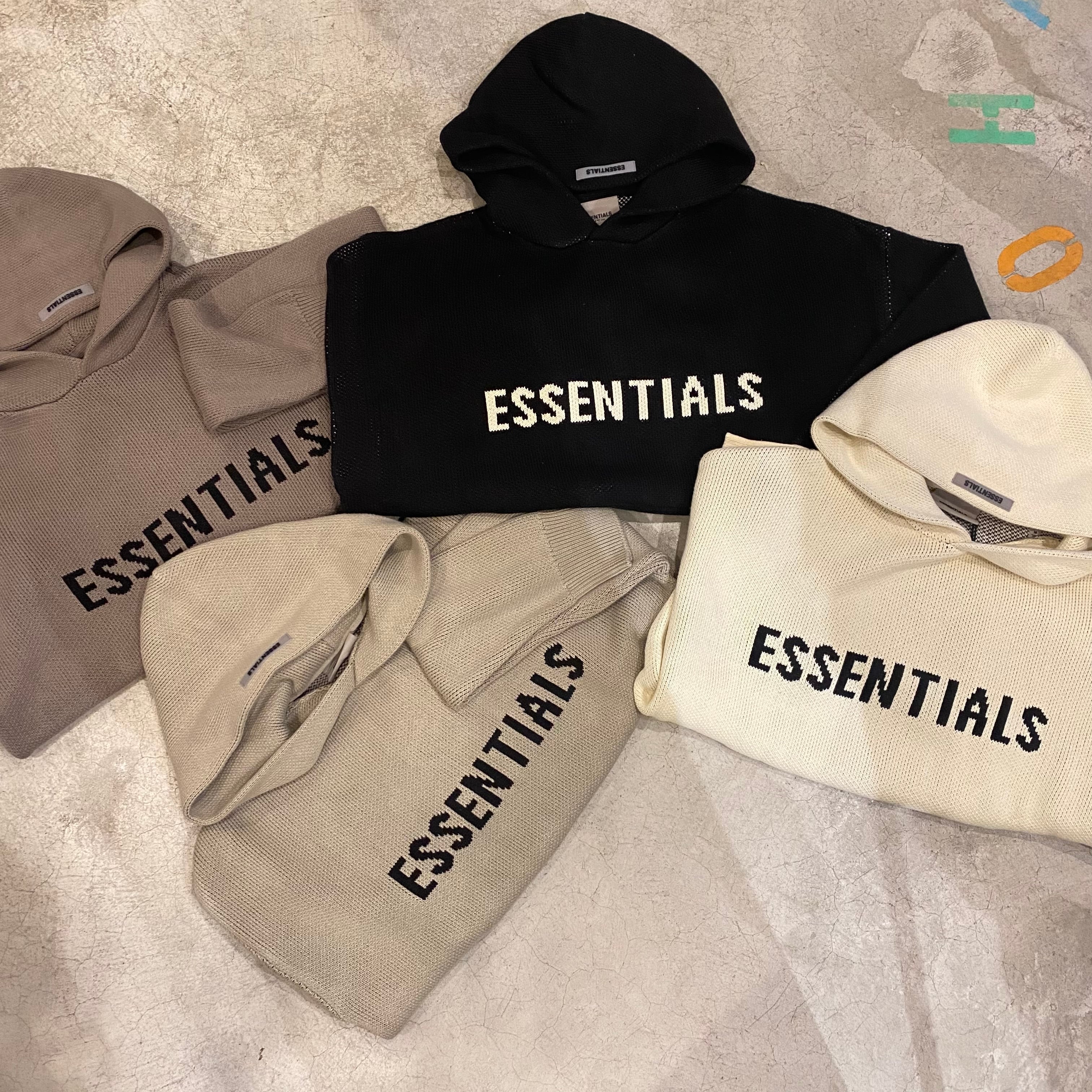 期間限定 SALE！ESSENTIALS エッセンシャルズ ニットパーカー ¥29000+