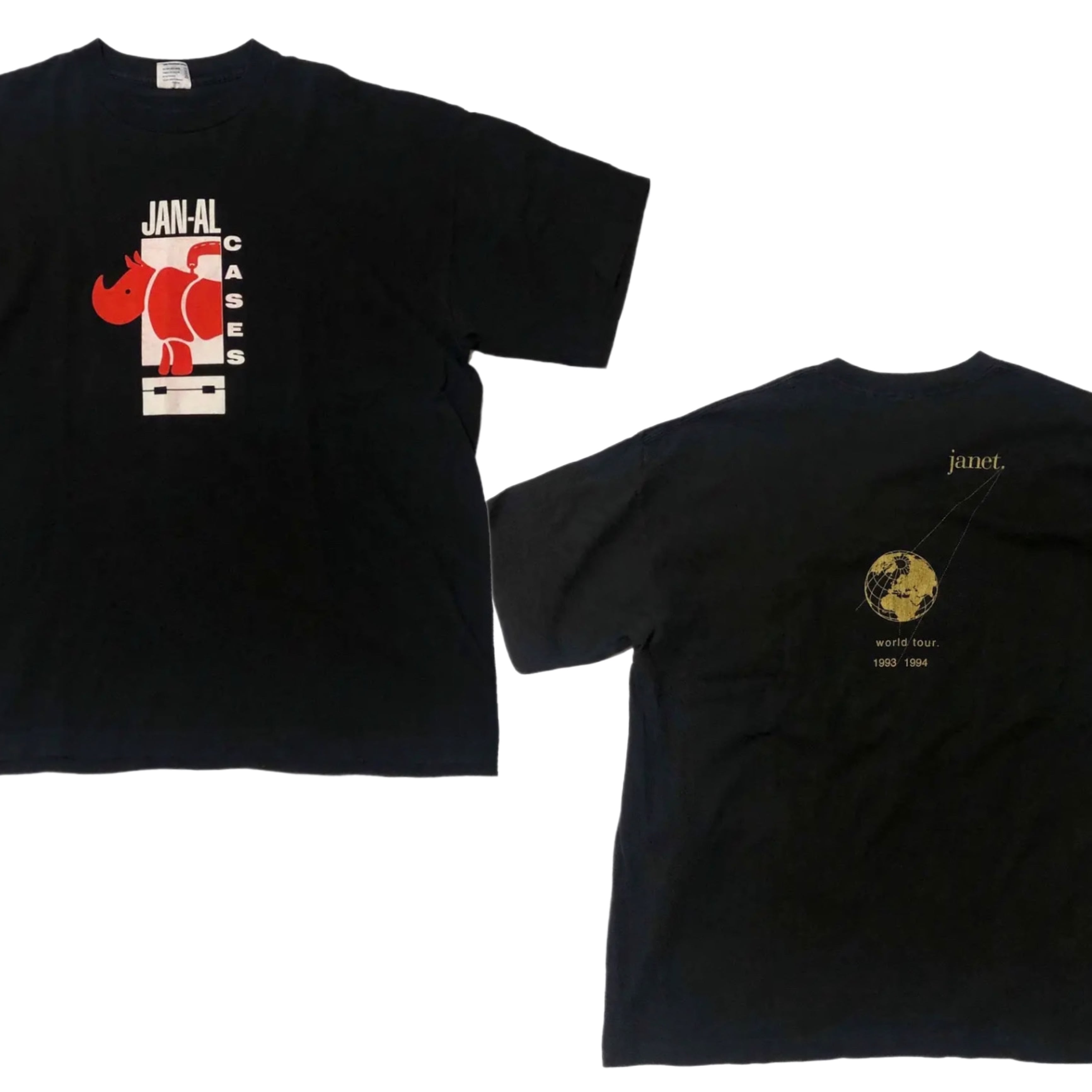 Janet jackson World tour 1993 1994 Tシャツ | hartwellspremium.com