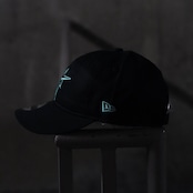 【gifthat別注】NEW ERA 930/9THIRTY シアトル・マリナーズ BLK SGLS PC