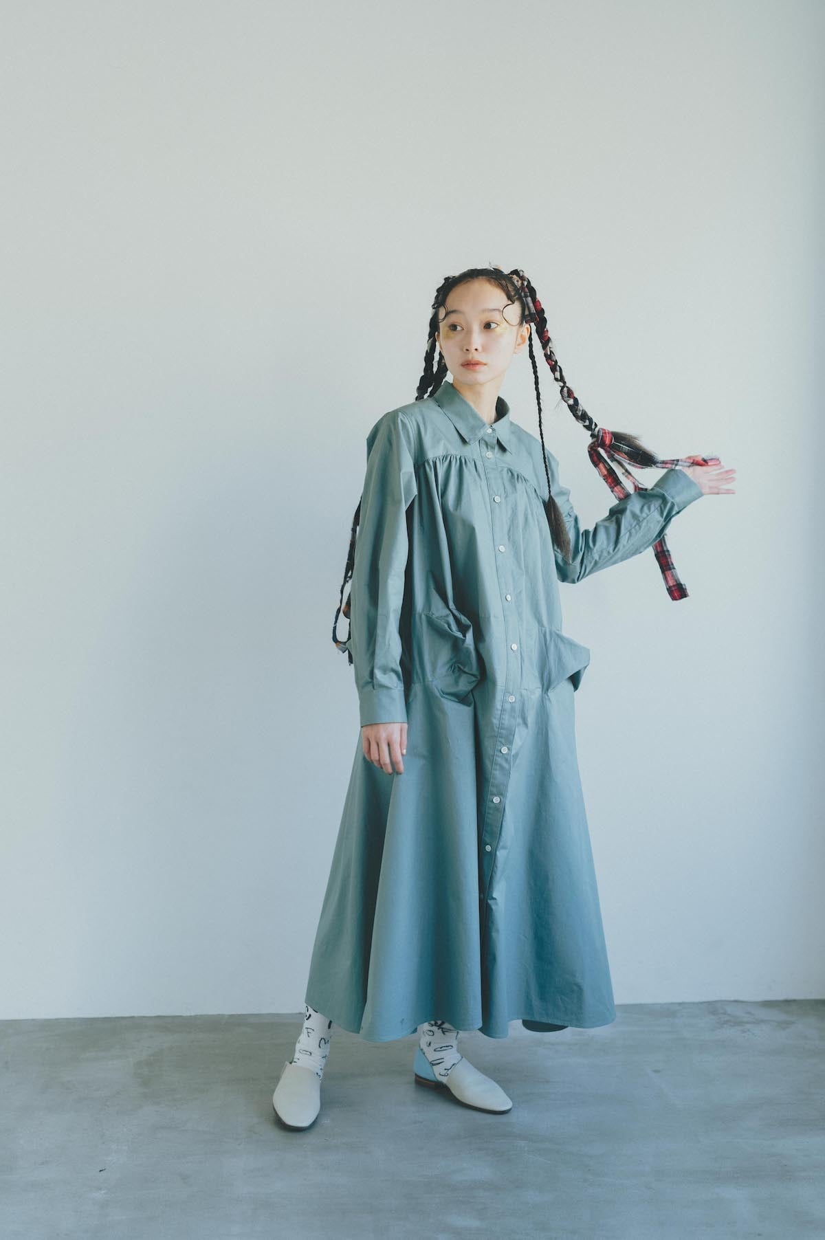 新品　24aw nunuforme チェンジウェーブワンピース (155) nunuforme 24AW 〉 チェンジウェーブワンピ | 世界の子供服