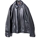 NAUTICA Vintage Zip-Up Lamb Leather Jacket [1990s-] Vintage Single Leather Jacket