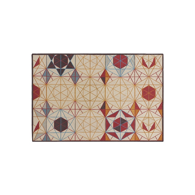 HEXA RECTANGULAR. ORANGE 200×300 cm［GAN］