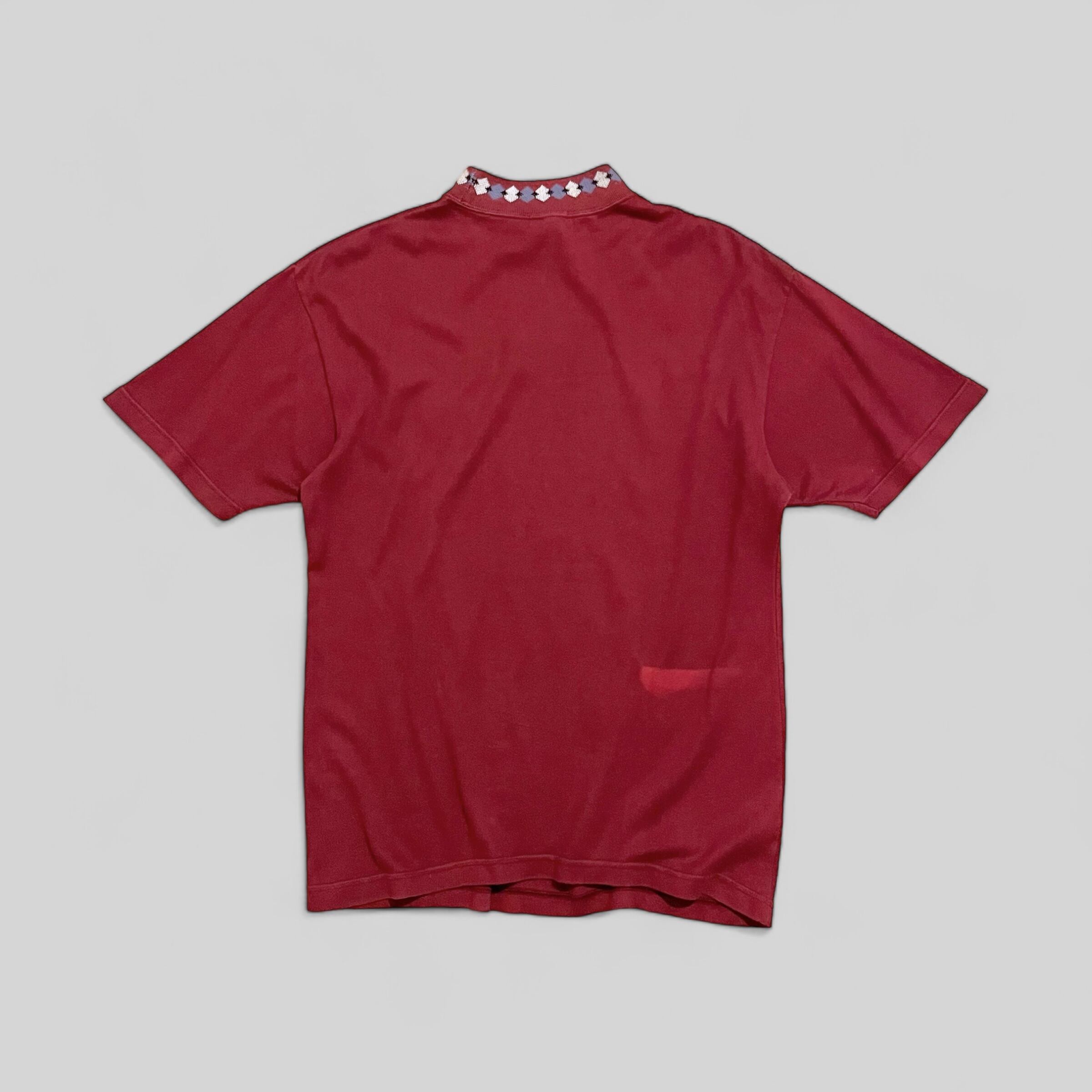 A*E様 1980’s OLD STUSSY“MOCK NECK”首リブ Tシャ 80s OLD STUSSY JACQUARD MOCK NECK SS TOP - メルカリ
