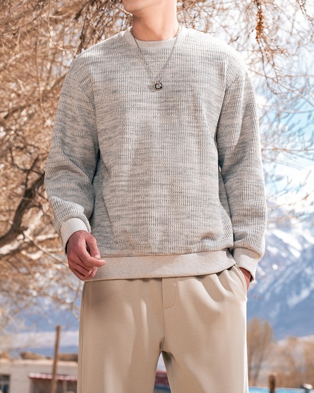 アメリカン レトロインク染めスウェットシャツ 3色　E0237