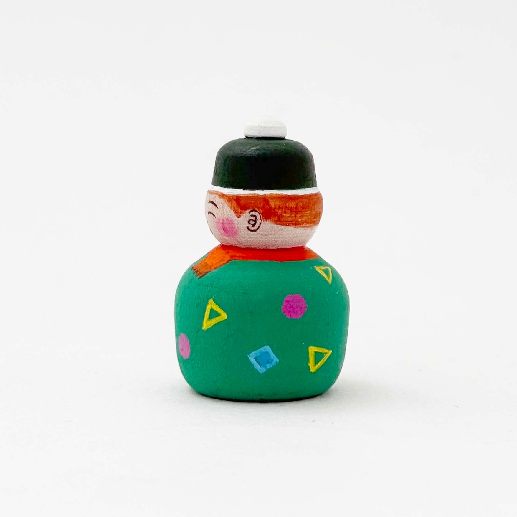 新型雪遊びこけし / 笹原綾工人
