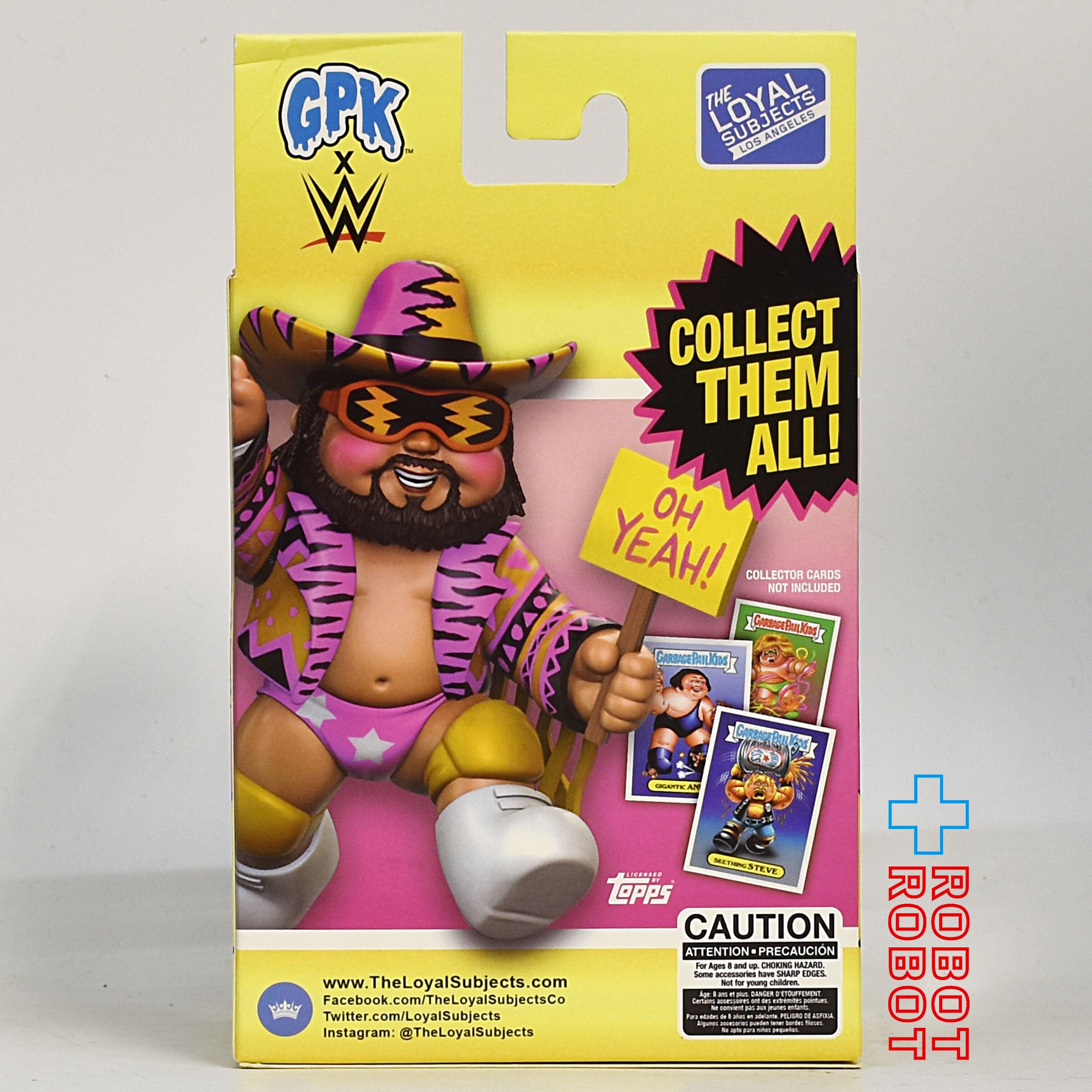 GPK×WWE ガーベッジペイルキッズ サベージ・ランディ ビニール