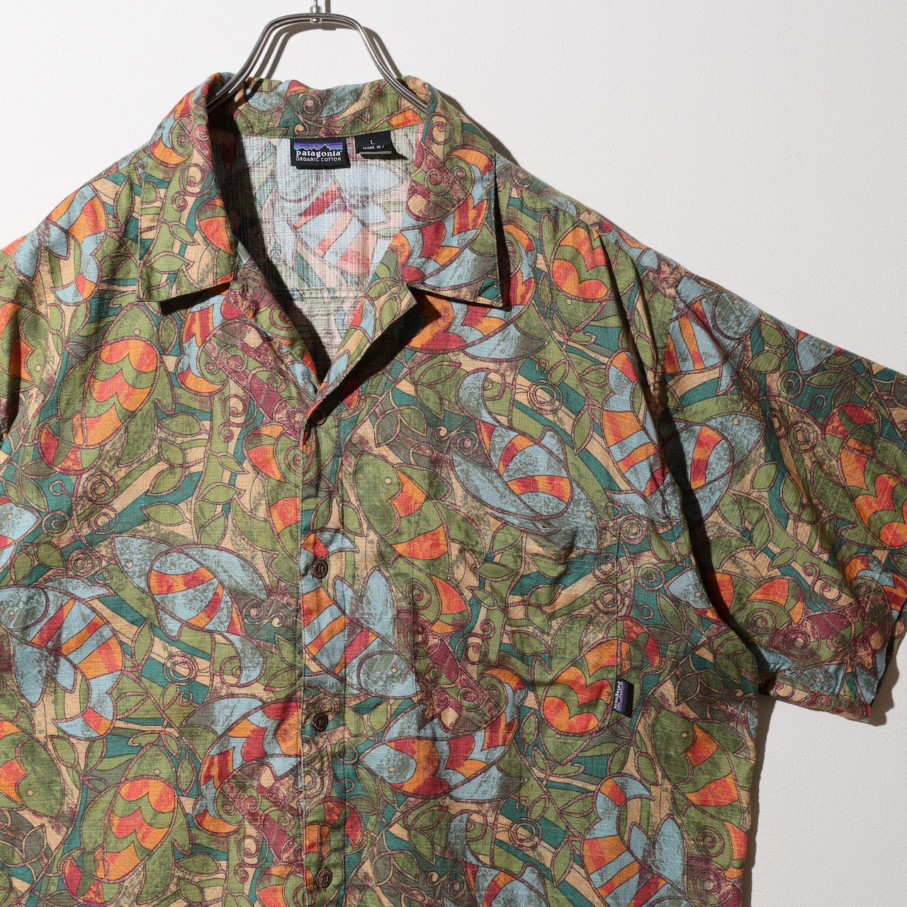 Mint L 99年 香港製 Shallows A/C Shirt Patagonia ACシャツ パタゴニア