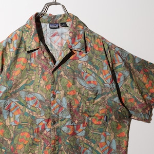 Mint L 99年 香港製 Shallows A/C Shirt Patagonia ACシャツ パタゴニア