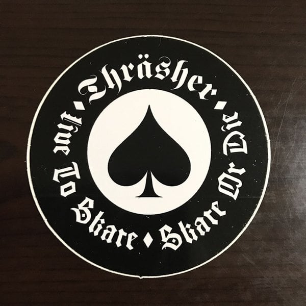 ST-165】Thrasher Magazine スラッシャー スケートボード