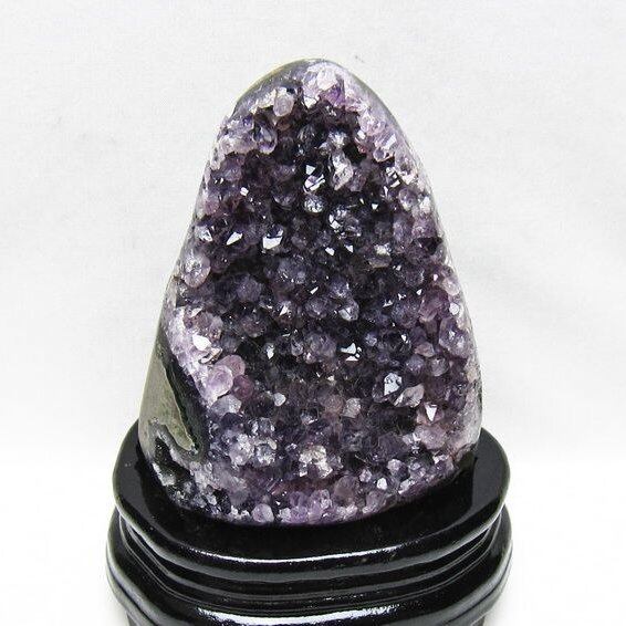 アメジスト クラスター ウルグアイ産 アメジスト 原石 amethyst 台座付属 一点物 182-8731
