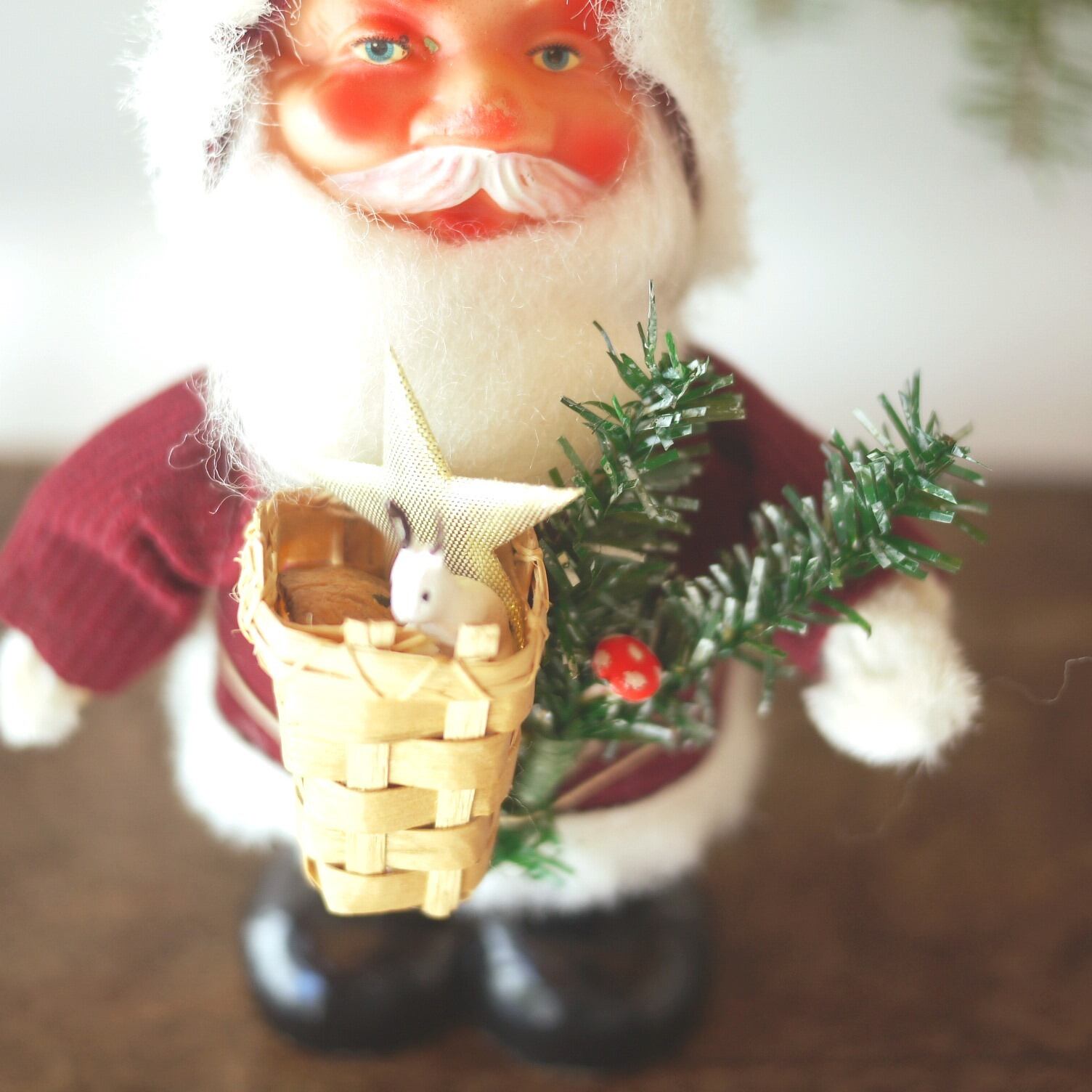 首振り人形 サンタクロース ドイツ | こりすのパン屋Base店 （世界の