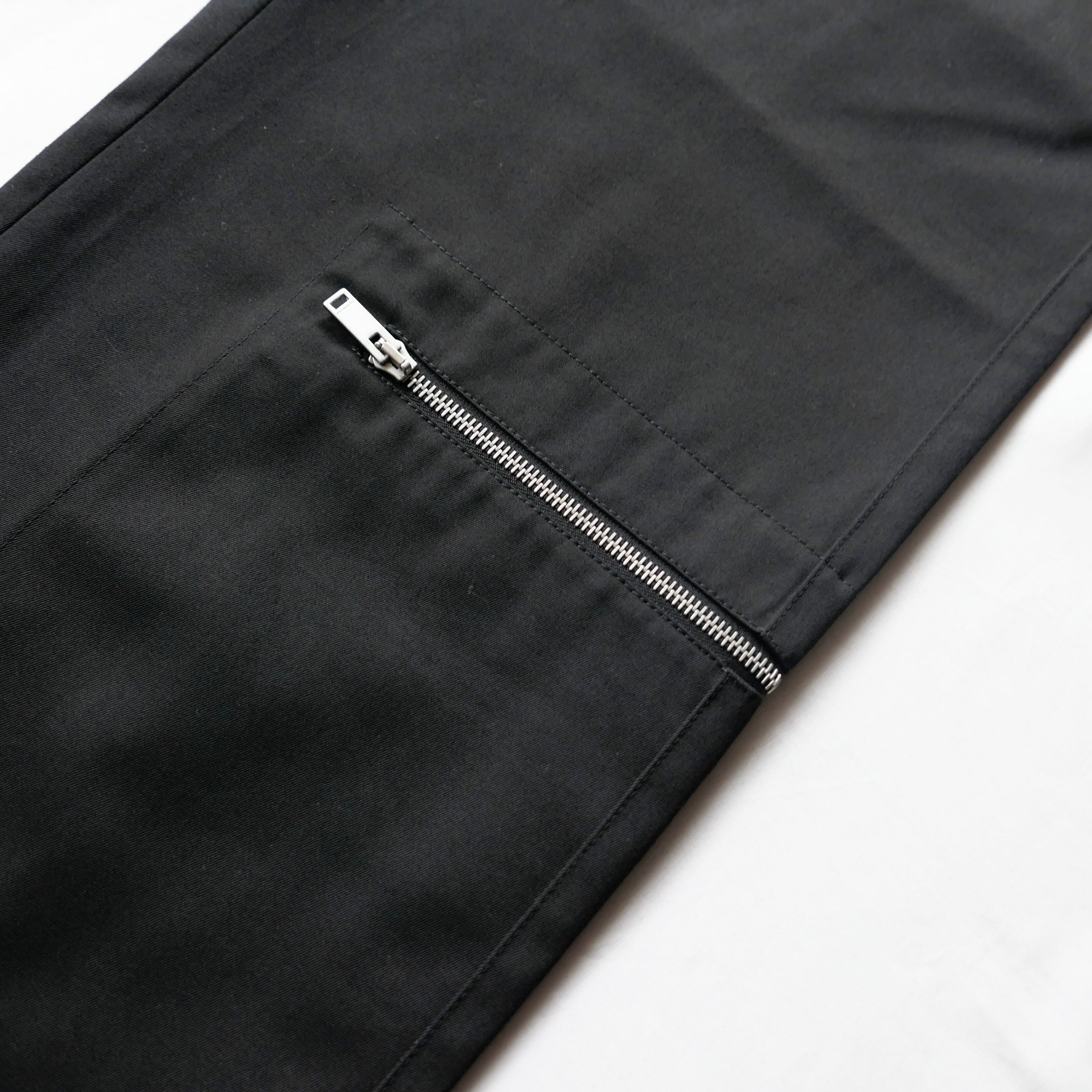 JIL SANDER 19AW COTTON ZIP TROUSERS | safarionline