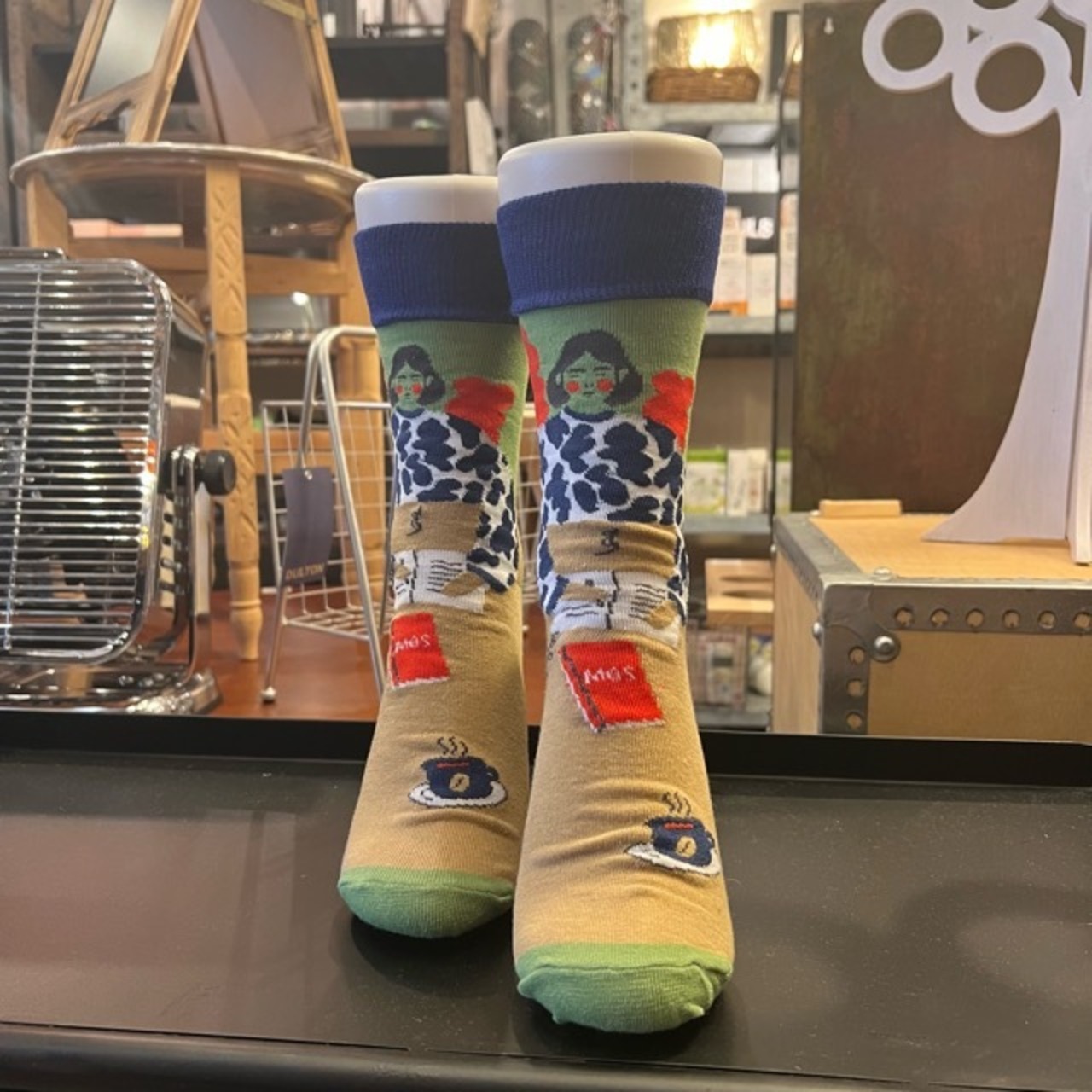 TOPANGA SOCKS Lady's　Diary Time　レディースソックス日記の時間　　ソックス　靴下　ギフト　プレゼント