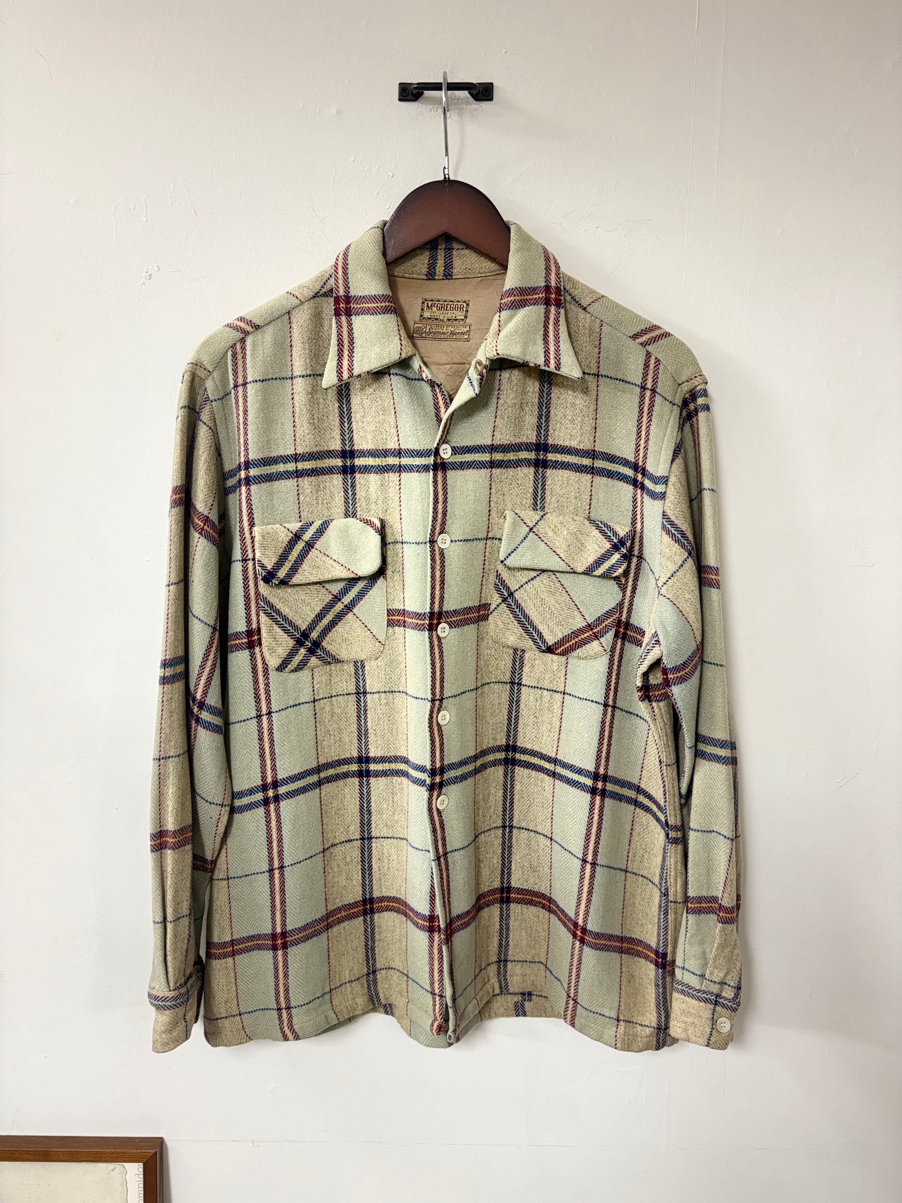 ジャケット・アウター WOOL OMBRE CHECK 50'S JACKET 50's〜60's PENDLETON Ombre Check Wool Jacket | BORO MART