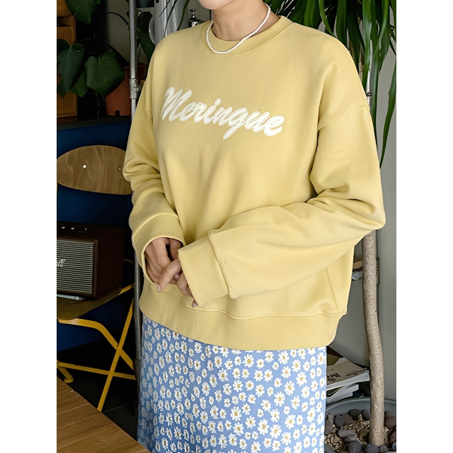 レタープリントプルオーバースウェット 2color【M-2XL】  RA2896