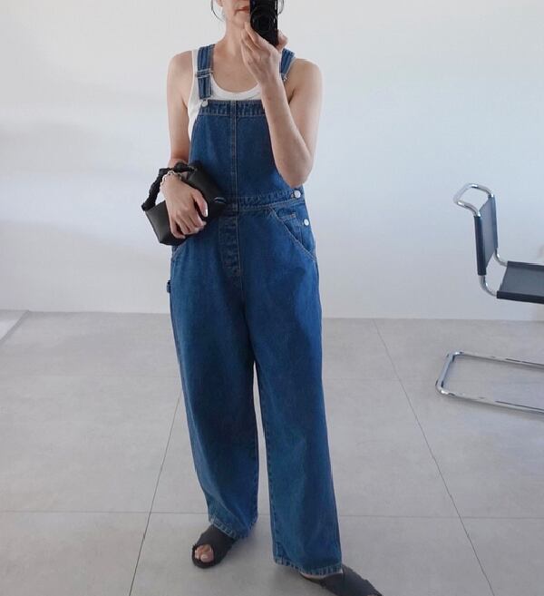 anuke アンヌーク Highwaist Straight Denim