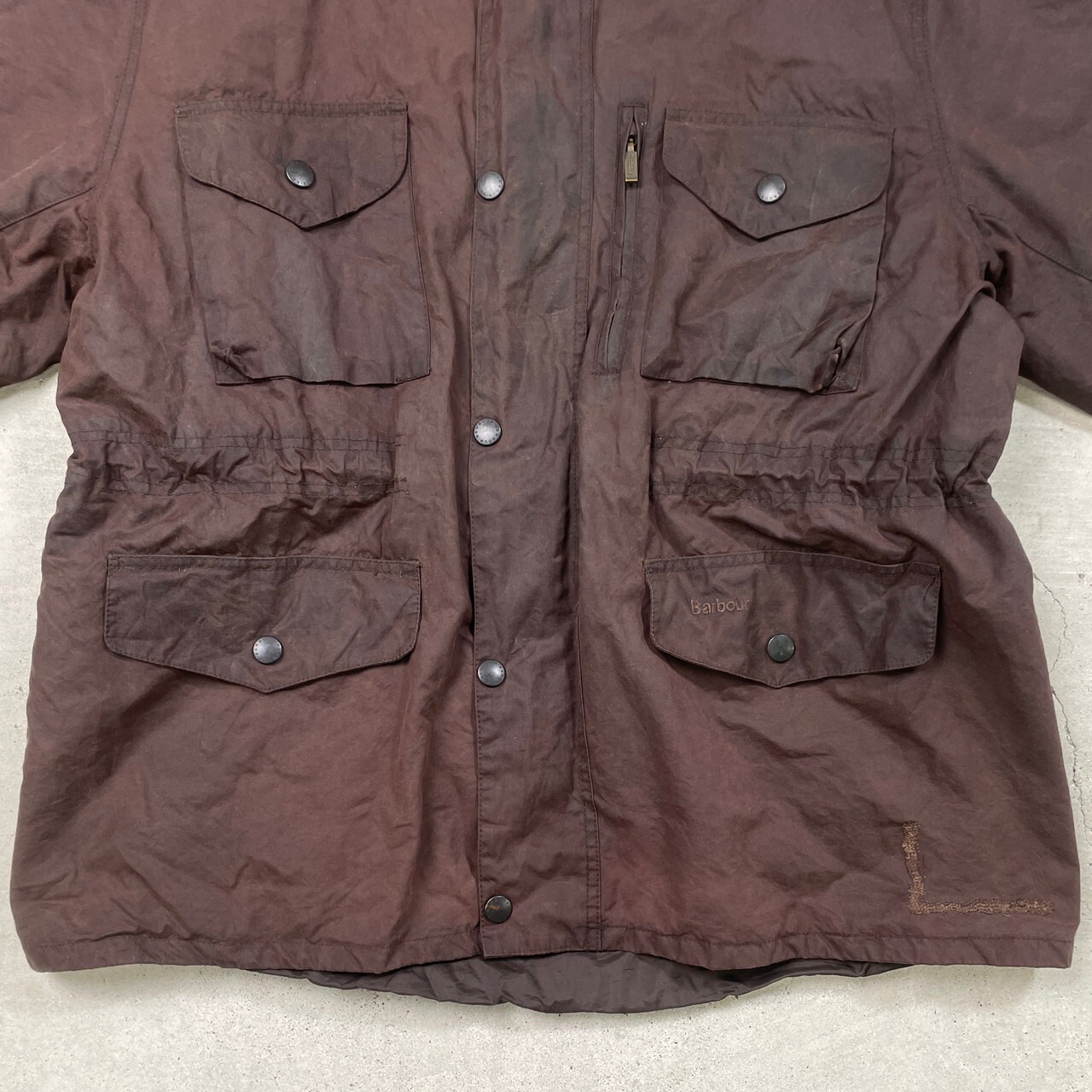 英国製 Barbour バブアー SAPPER JACKET サッパージャケット オイルド 