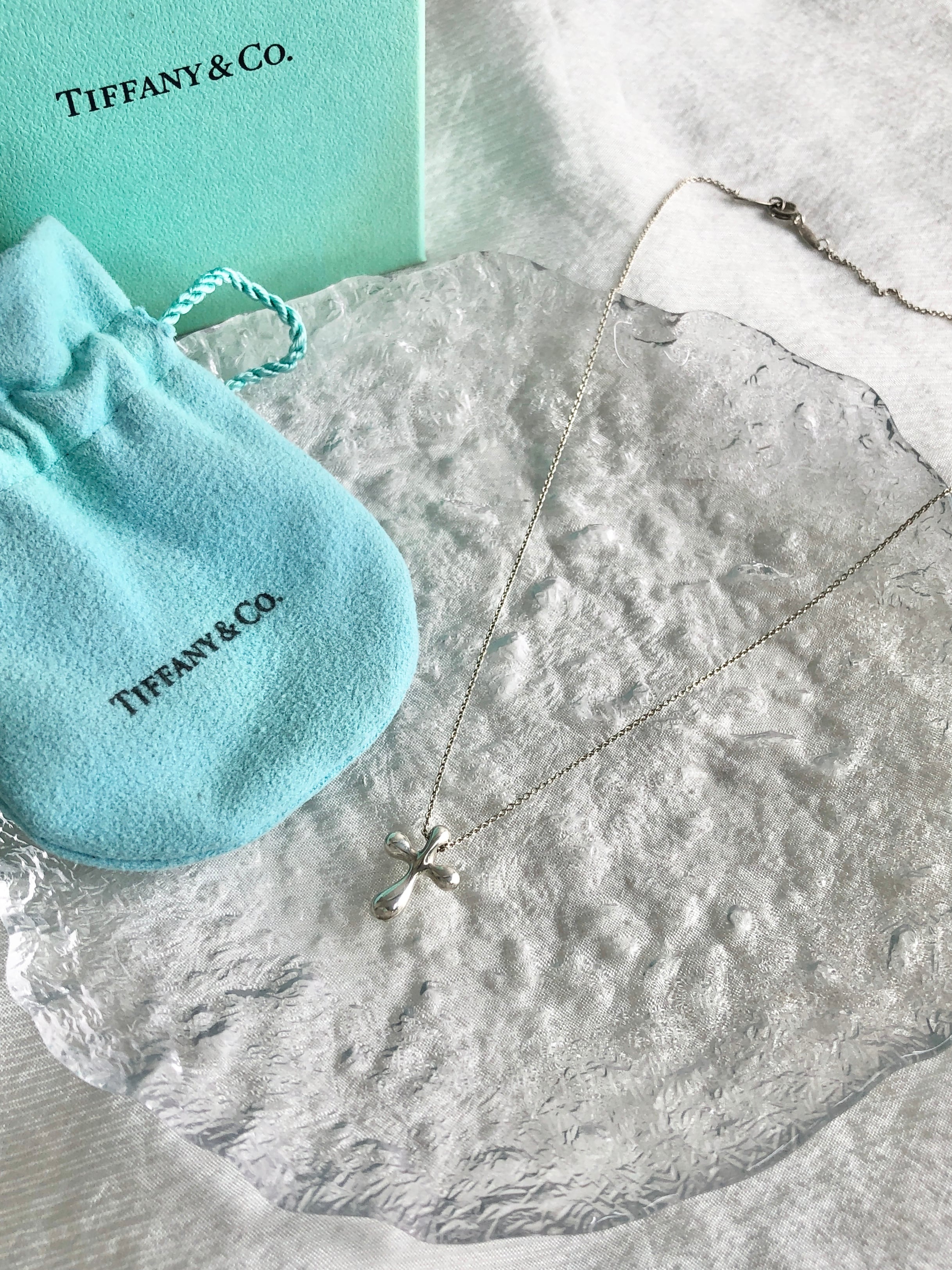 old tiffany ネックレス シルバー925 Tiffany & Co. ティファニー ネックレス シルバー クロス 925 vintage