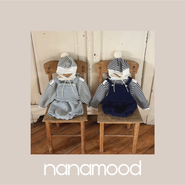 nanamood (banana J)［取寄］cozy salopette 25winter