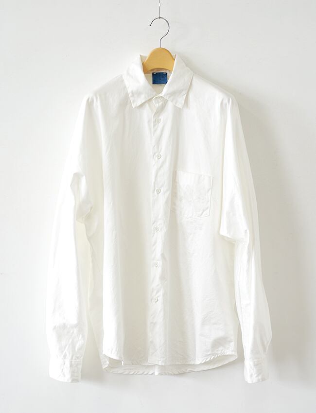 aulico : COTTON SHIRT / WHITE