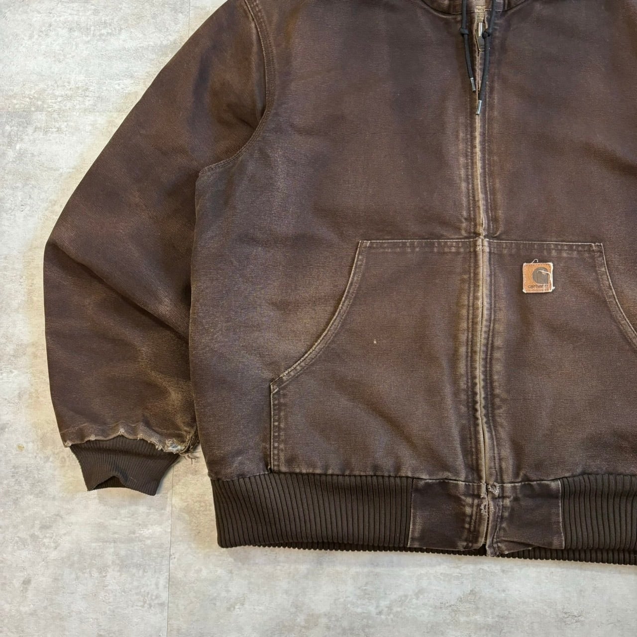 Carhartt アクティブジャケット ブラウン L ハチノス No.1476 | Pay ID