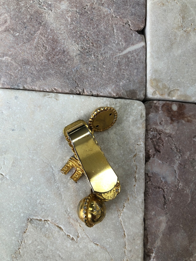 CELINE セリーヌ スターボール 凱旋門 クリップ ゴールド vintage ヴィンテージ オールド yufikc