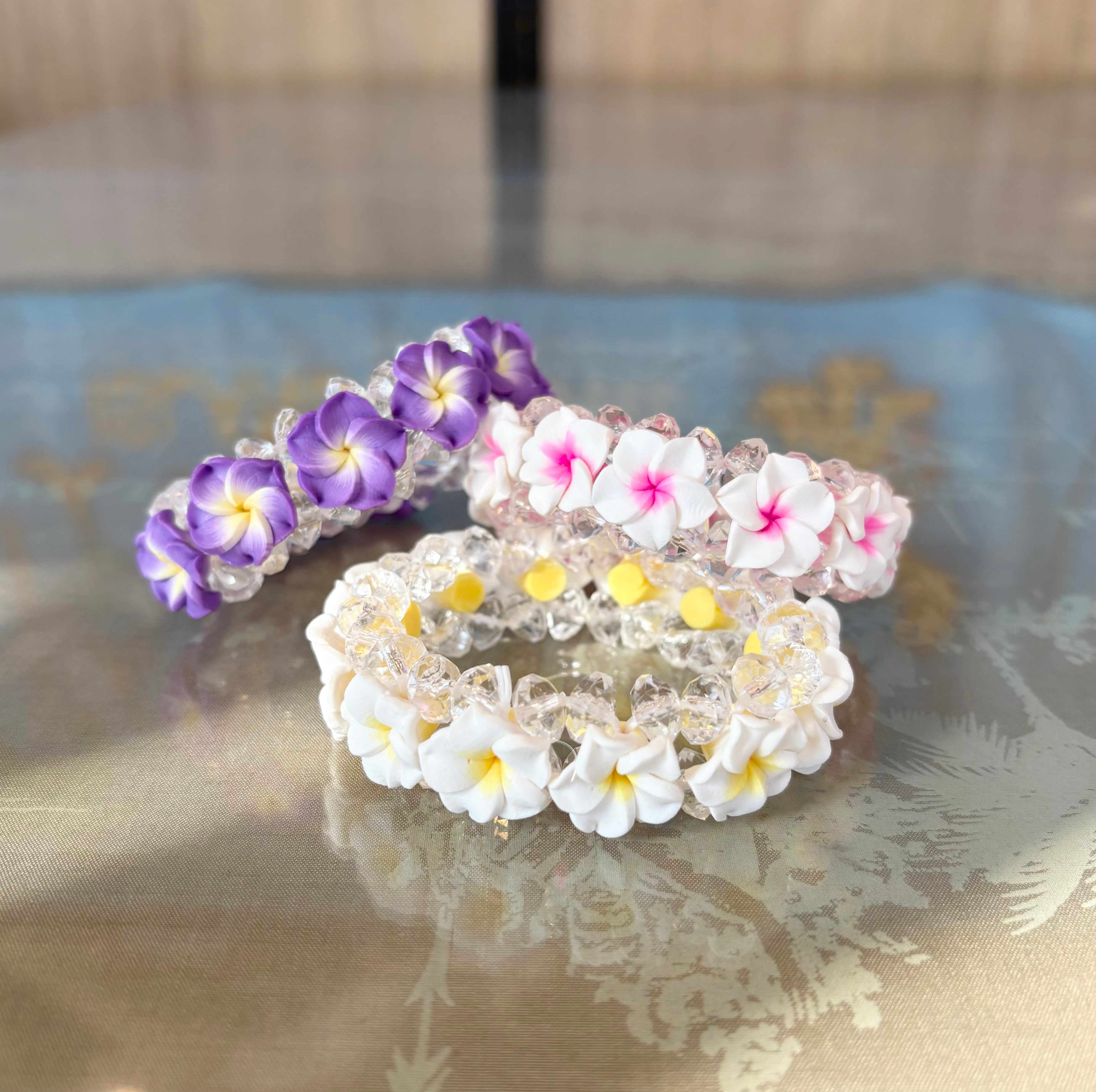 プルメリア ブレスレット | ハワイアン雑貨RainbowEgg