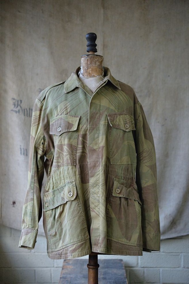 Vintage Rhodesian Infantry camouflage smock