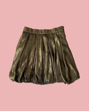 metalic balloon skirt