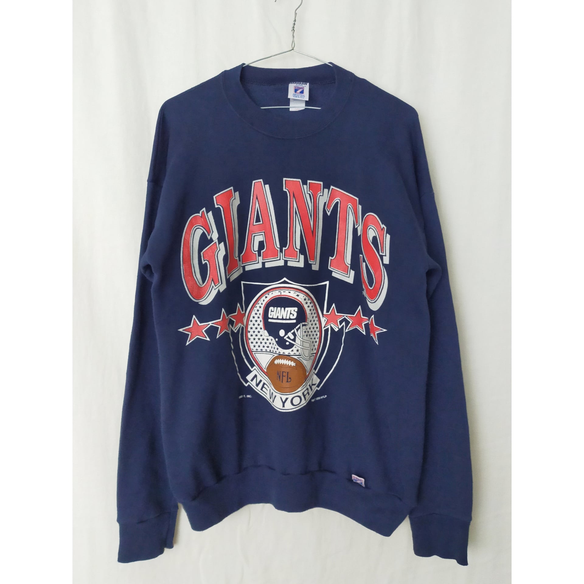 スウェット　USA製 New York Giantsトレーナー 7LOGOタグ 90年代